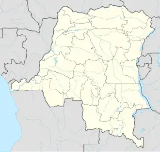 Mappa di localizzazione: Repubblica democratica del Congo