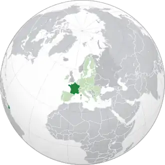 Francia - Localizzazione