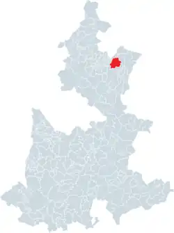 Cuetzalan del Progreso – Mappa