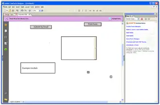 Schermata di esempio