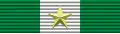 Croce d'oro per anzianità di servizio (40 anni) - nastrino per uniforme ordinaria