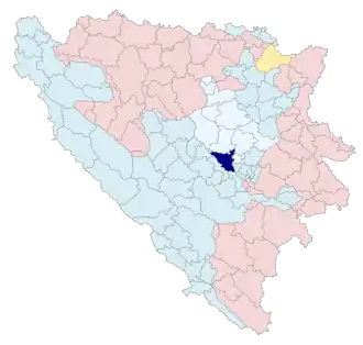 Visoko – Mappa