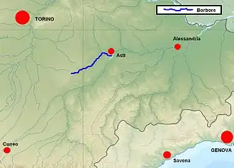 Mappa del fiume
