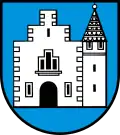 Edificio sinistrato da una torre (Bellikon, Svizzera)