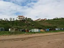 Capanne sulla spiaggia di Coldingham