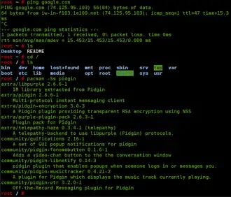 Schermata di esempio