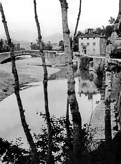 Il Sieve a Ponte a Vicchio nel 1904