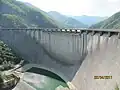 Diga di Ridracoli Diga ad arco a doppia curvatura