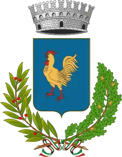 Gallo membrato di rosso (stemma di Doues)