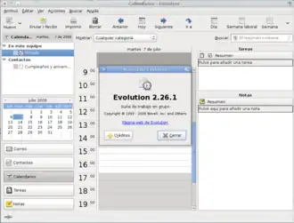 Evolution 2.26.1 su Ubuntu