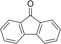 Formula di struttura del fluorenone