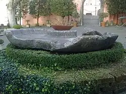La fontana trasportata, secondo la tradizione, da San Prisco