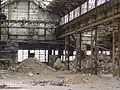 Interno di un fabbricato, demolito nel 2010