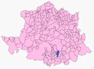 Ibahernando – Mappa