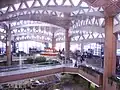 Veduta interna di uno dei terminal dell'Aeroporto Internazionale re Khālid