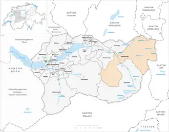 Innertkirchen – Mappa