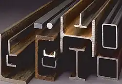 Profilati in acciaio strutturale.