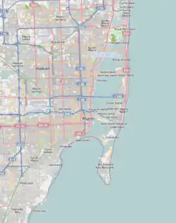 Mappa di localizzazione: Miami
