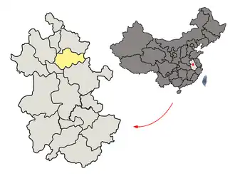 Bengbu – Mappa