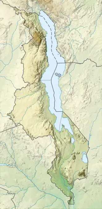 Mappa di localizzazione: Malawi