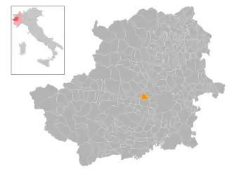 Alpignano – Mappa