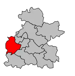 Cantone di Meilhan-sur-Garonne – Mappa