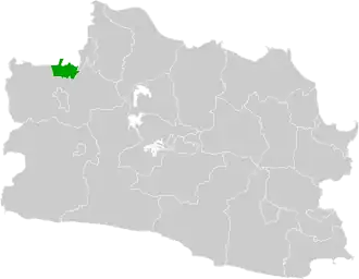 Depok – Mappa