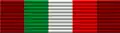 Medaglia al merito del Corpo nazionale dei vigili del fuoco - nastrino per uniforme ordinaria