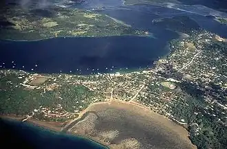 Veduta aerea di Neiafu.