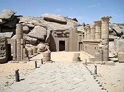 Tempio dedicato al dio nubiano Dedun