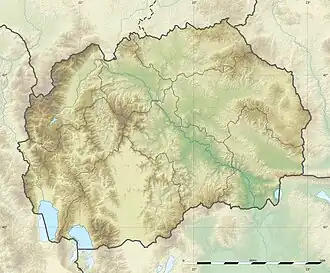 Mappa di localizzazione: Macedonia del Nord