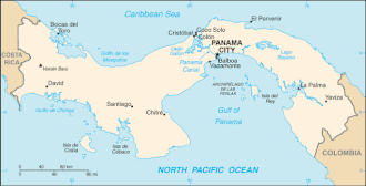Panama - Mappa