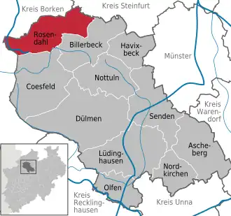 Rosendahl – Mappa