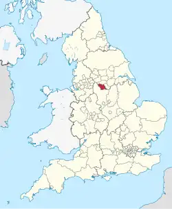 Sheffield – Localizzazione