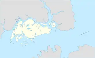 Mappa di localizzazione: Singapore