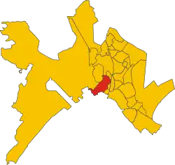 Mappa dei quartieri di {{{comuneMappa}}}