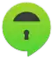 Logo di TextSecure dal 2014 al 2015