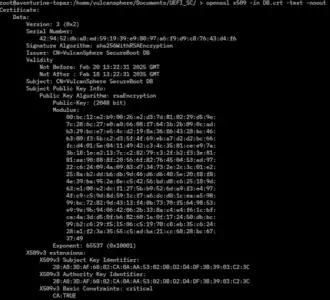 Schermata di esempio