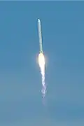 Falcon 9 al suo volo inaugurale