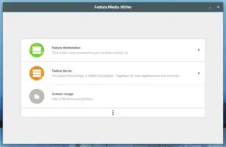 Fedora Live USB creator