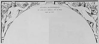 Figura allegorica rappresentante La fanteria.