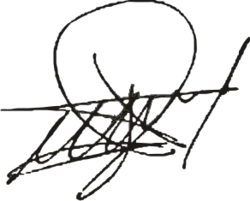 Firma di Ollanta Humala