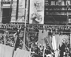Funerali di Palmiro Togliatti a Piazza San Giovanni a Roma, il 25 agosto 1964