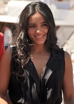 L'attrice Hafsia Herzi.