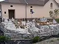 Ricostruzione in miniatura delle chiese presenti a Halyč