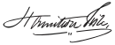 Firma di Hamilton Fish