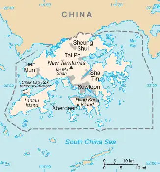 Hong Kong - Mappa