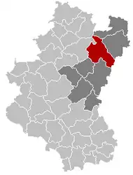 Houffalize – Mappa