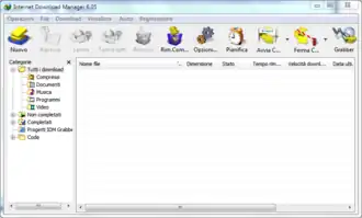 Internet Download Manger su Windows 7