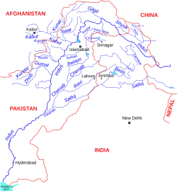 Mappa del fiume